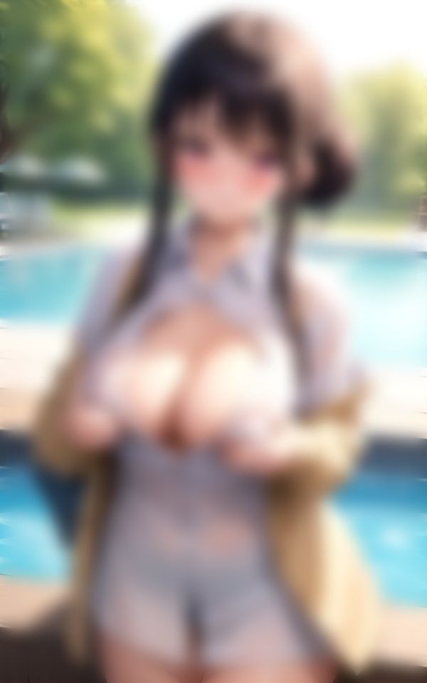 サンプル画像3:アニ女の乳首ばっか見ないでっ—勃起した乳首＆乳輪—(変態同人誌LAB) [d_394384]