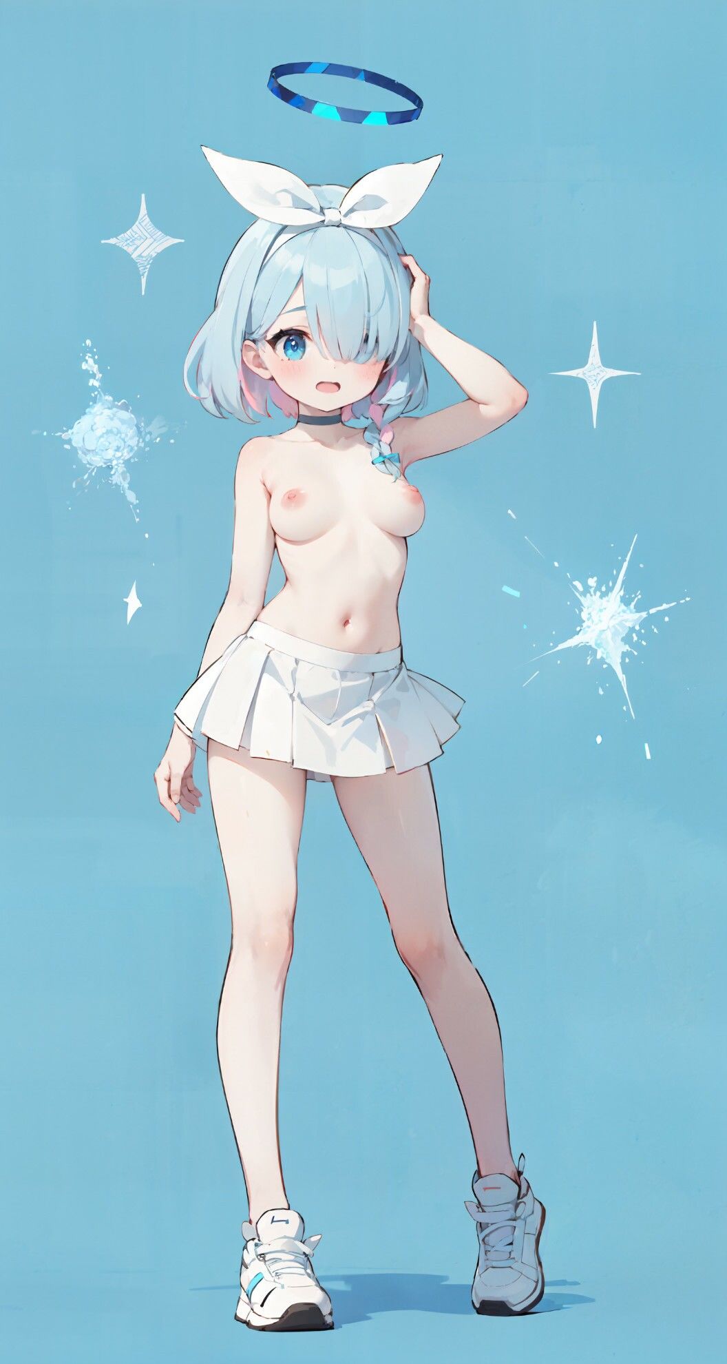 サンプル画像3:先生こんにちは。えへへー(ひつま節) [d_394421]