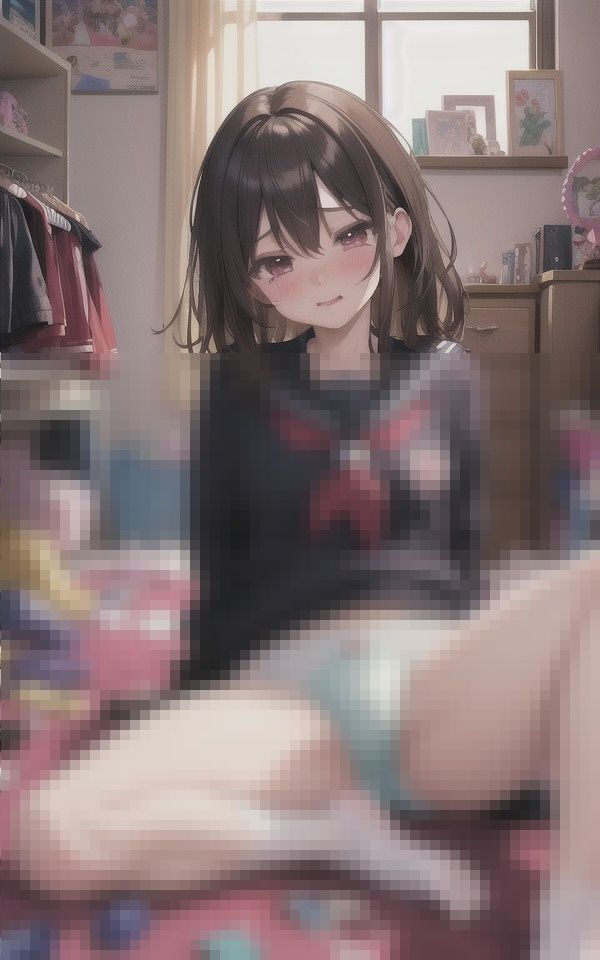 サンプル画像4:彼女の部屋にサプライズ訪問したらドン引きするほどの大量のオモチャで変態潮吹きオ●ニーしてたw(メガポテト) [d_394470]