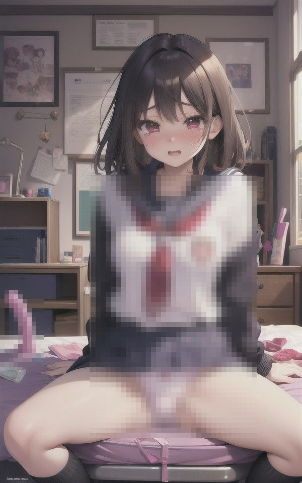 サンプル画像2:僕（34）家出中の女の子を自宅に連れ込み買い溜めてあった大量のオモチャで性の悦びを教えてあげました。(mion) [d_394476]