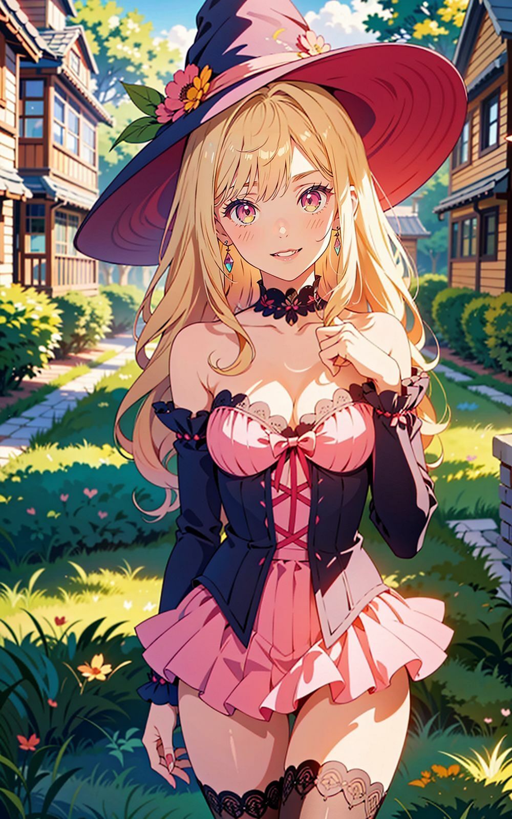 サンプル画像1:魔法少女イラスト集 1(AI ヤン) [d_394484]