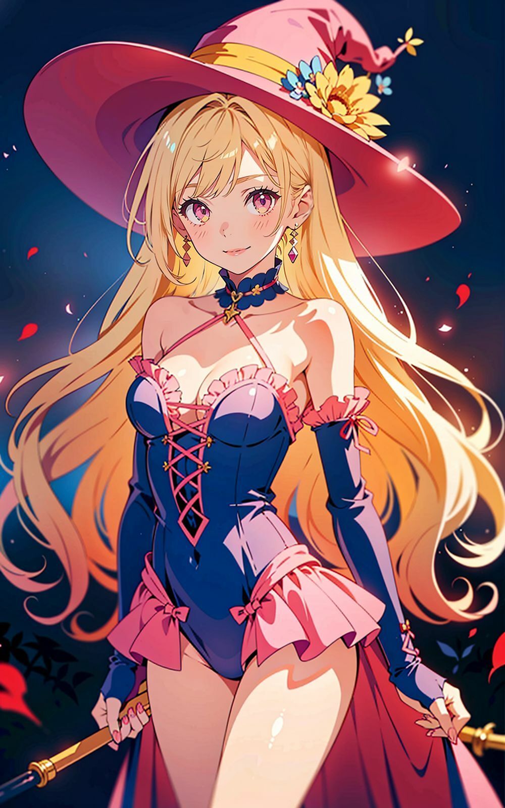 サンプル画像2:魔法少女イラスト集 1(AI ヤン) [d_394484]