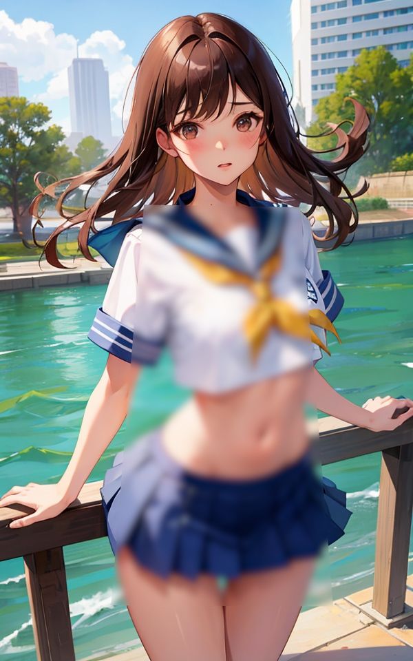 サンプル画像1:お嬢様の放課後 〜制服撮影会〜(ころんぼ) [d_394517]