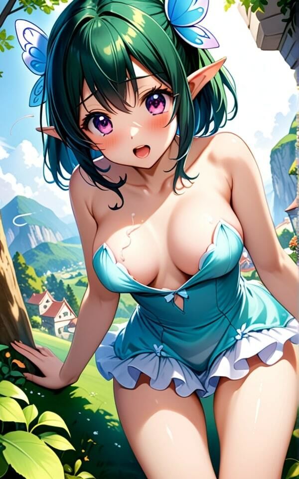 サンプル画像5:妖精はエッチが好きなんだよ！(ムチムチ下着の誘惑) [d_394542]