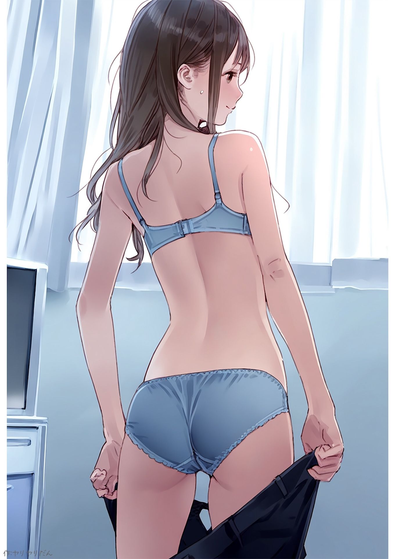 サンプル画像5:新卒ちゃんのオシリ(ヤリヤリだん) [d_394572]