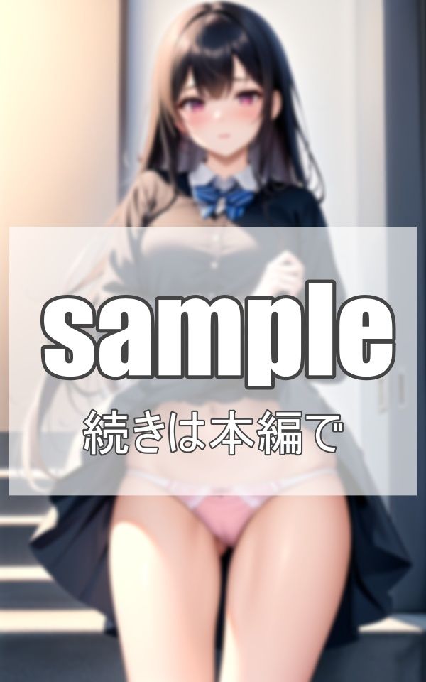 サンプル画像2:教育実習生のボクをパンチラで誘惑(深淵AI秘宝館) [d_394583]