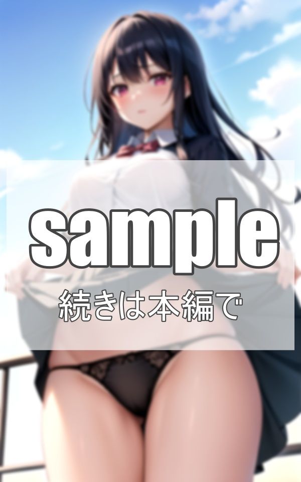 サンプル画像6:教育実習生のボクをパンチラで誘惑(深淵AI秘宝館) [d_394583]