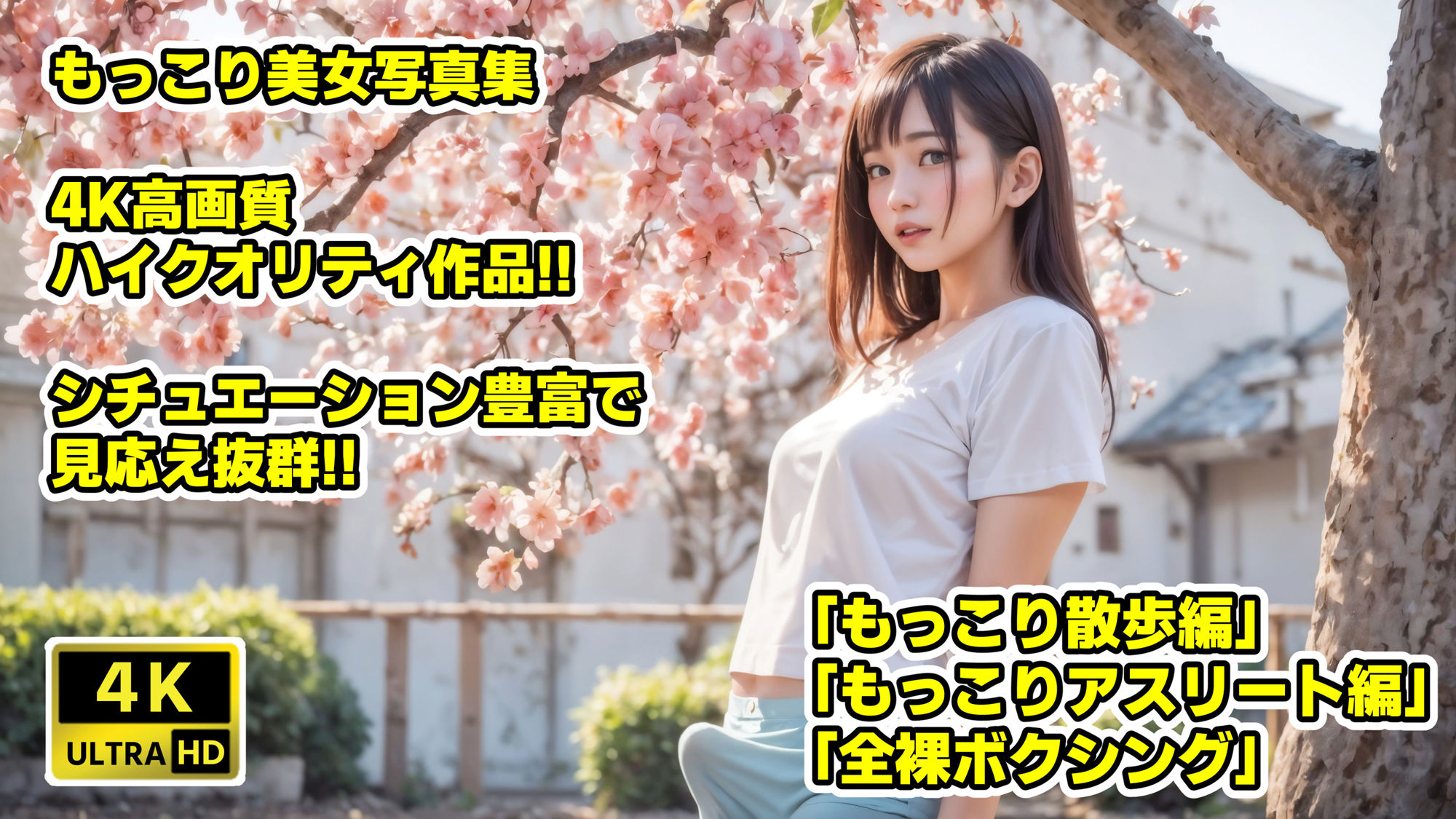 サンプル画像1:もっこりアスリート【4K写真集】ふたなり・男の娘(コメットパンチ) [d_394665]