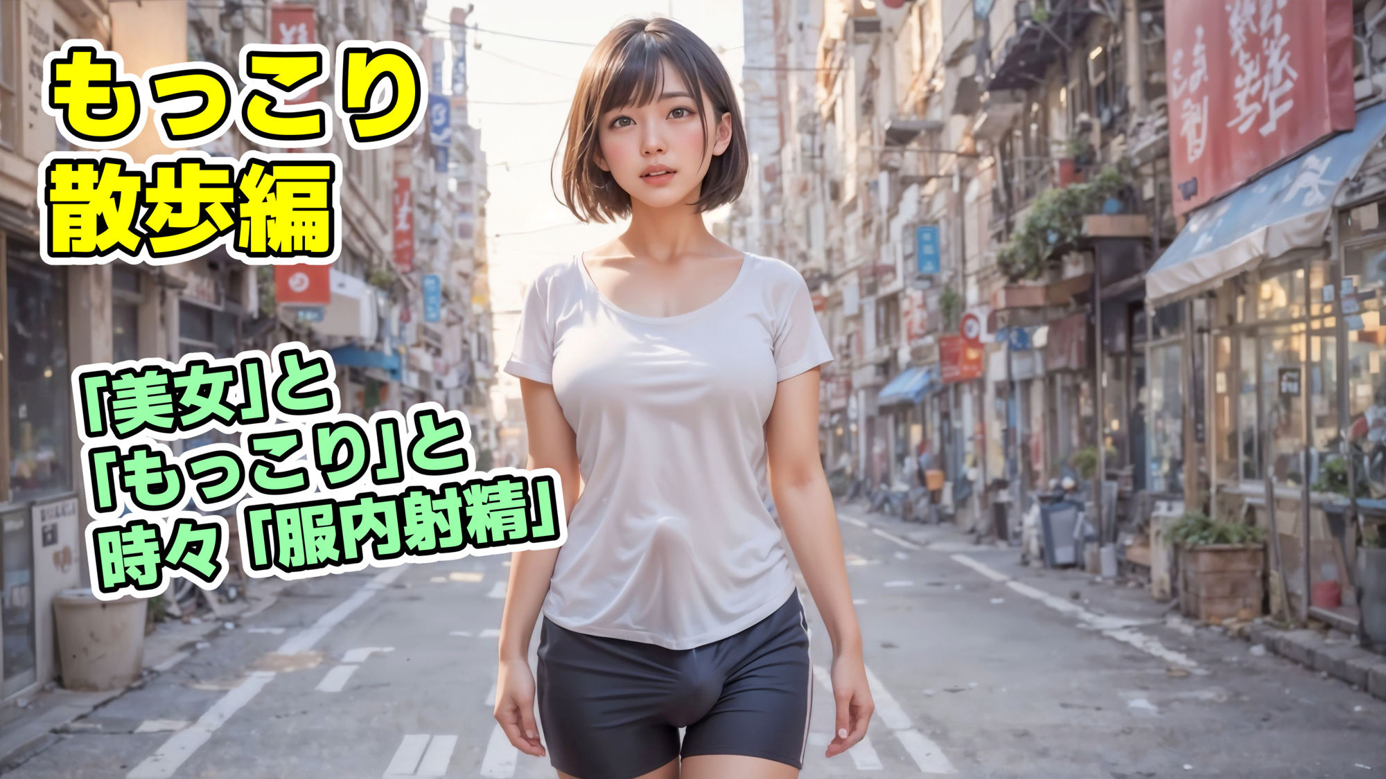 サンプル画像2:もっこりアスリート【4K写真集】ふたなり・男の娘(コメットパンチ) [d_394665]