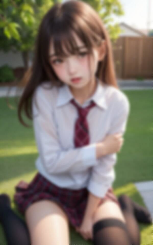 サンプル画像2:エロすぎる制服女学生がパパ活おじさんをメロメロ色仕掛け(AIみかん) [d_394691]