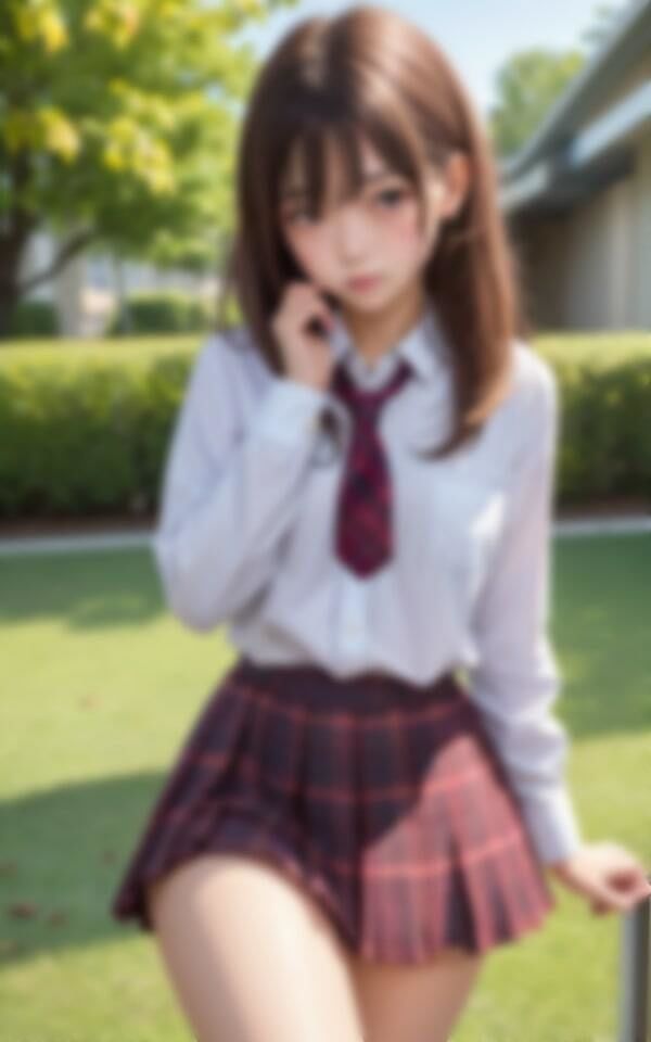 サンプル画像3:エロすぎる制服女学生がパパ活おじさんをメロメロ色仕掛け(AIみかん) [d_394691]