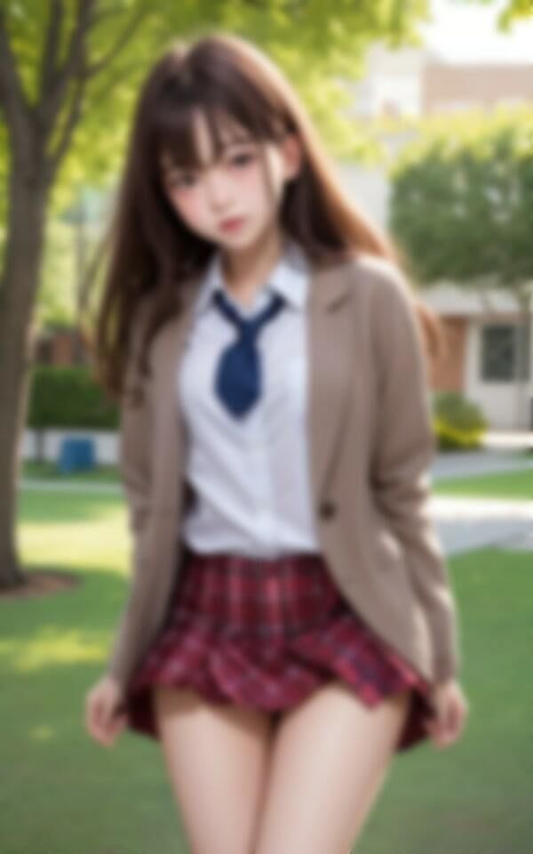 サンプル画像4:エロすぎる制服女学生がパパ活おじさんをメロメロ色仕掛け(AIみかん) [d_394691]