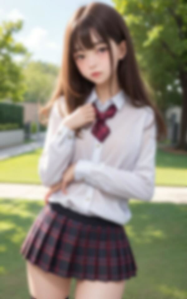 サンプル画像5:エロすぎる制服女学生がパパ活おじさんをメロメロ色仕掛け(AIみかん) [d_394691]