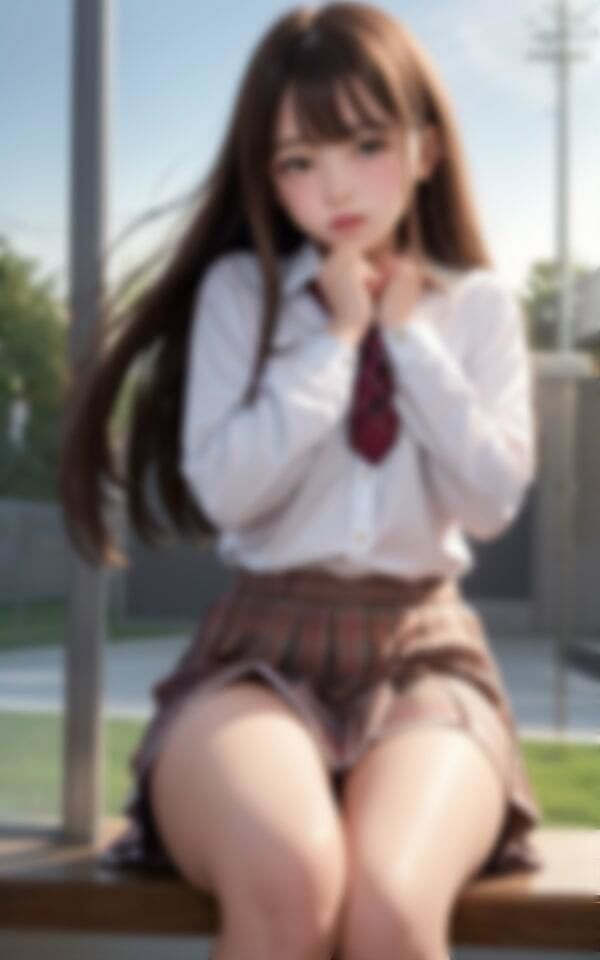 サンプル画像6:エロすぎる制服女学生がパパ活おじさんをメロメロ色仕掛け(AIみかん) [d_394691]