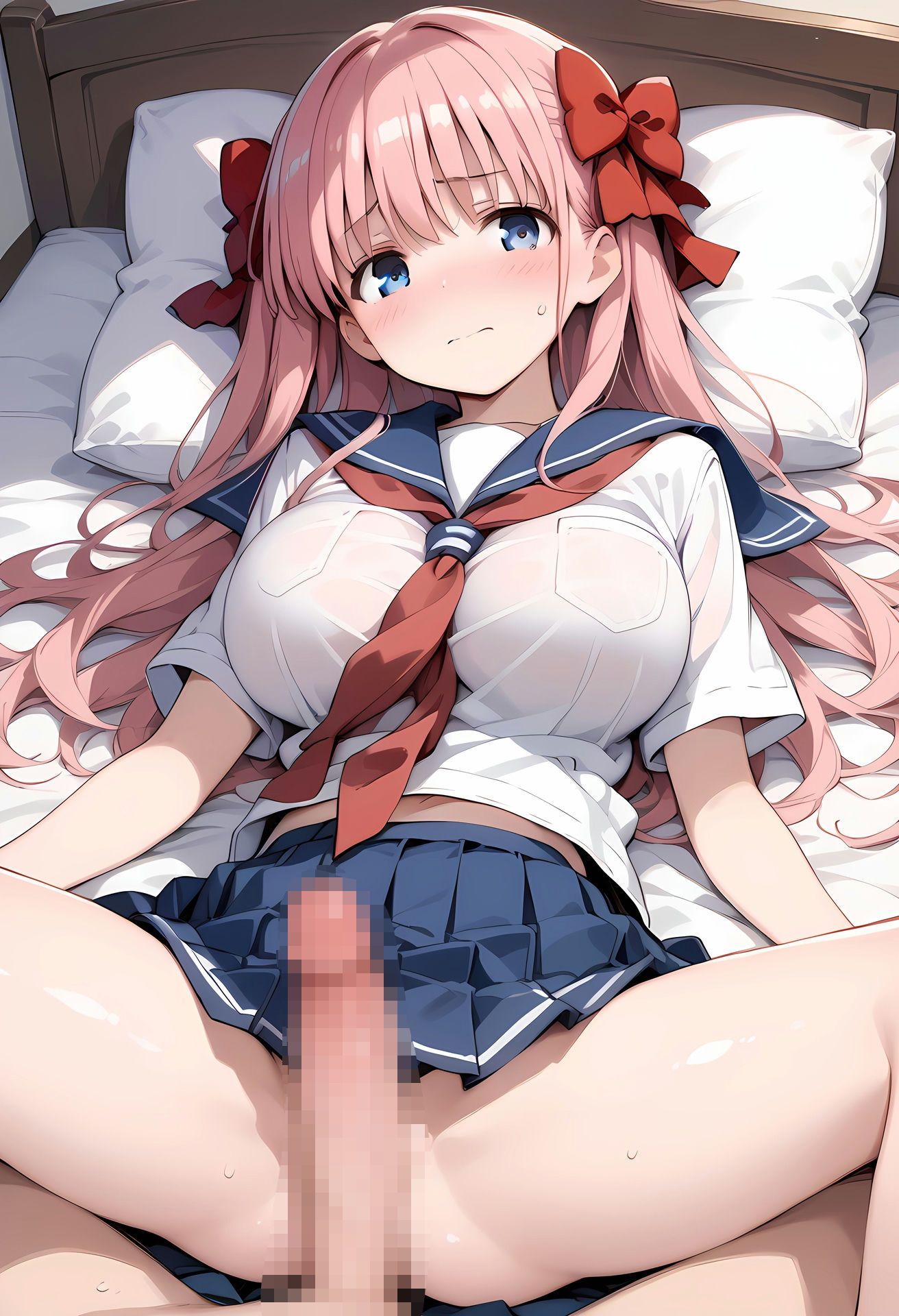 サンプル画像2:s◯ki 原〇和 コスプレえっち(den-ichi) [d_394832]