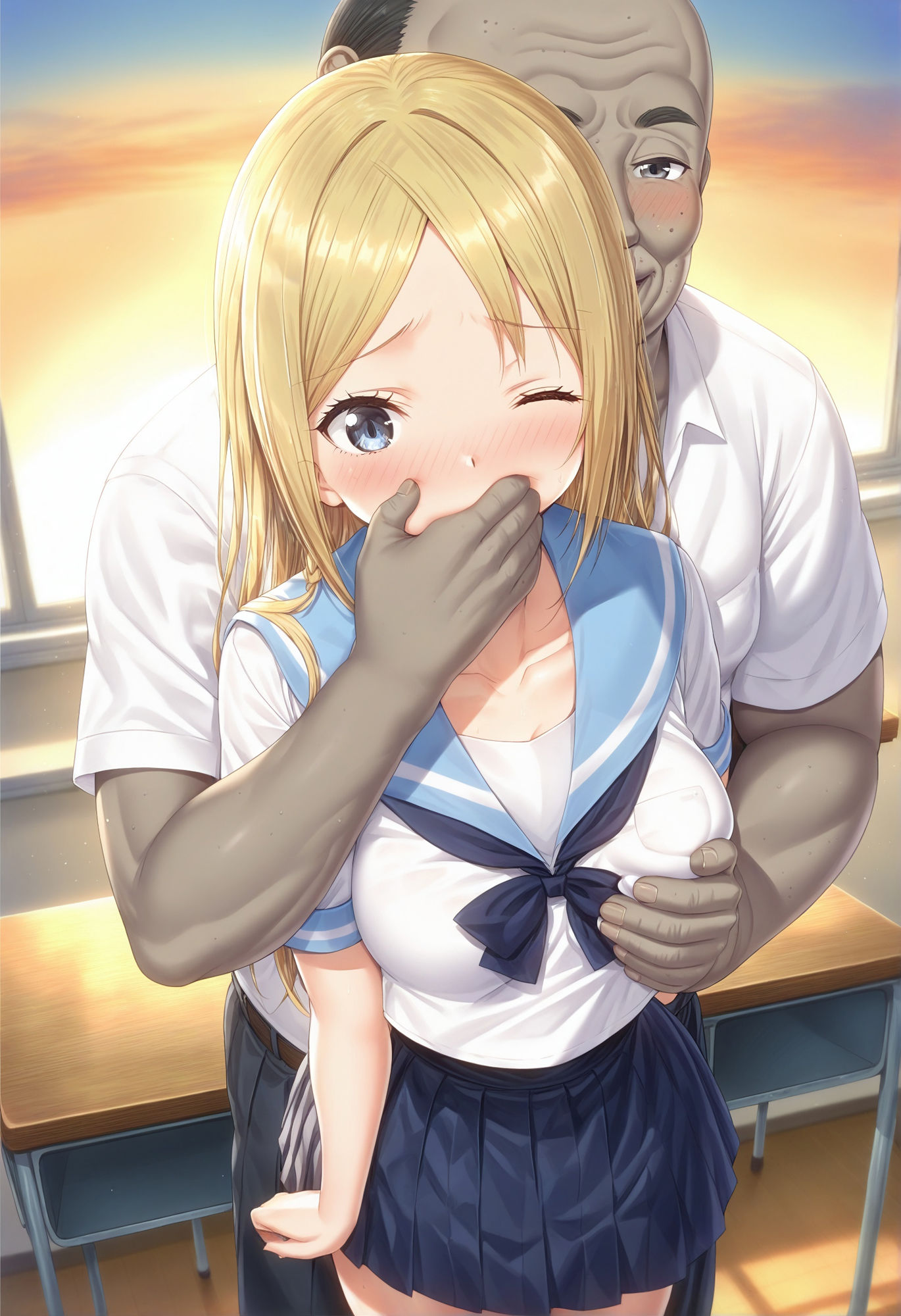 サンプル画像5:騙されたヒロイン達 vol.4(絵心あいのAI生成アトリエ) [d_394856]