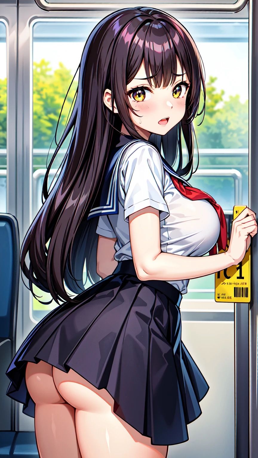 サンプル画像1:通学美女【理想イラスト美女図鑑】(もしもAIdol) [d_394868]