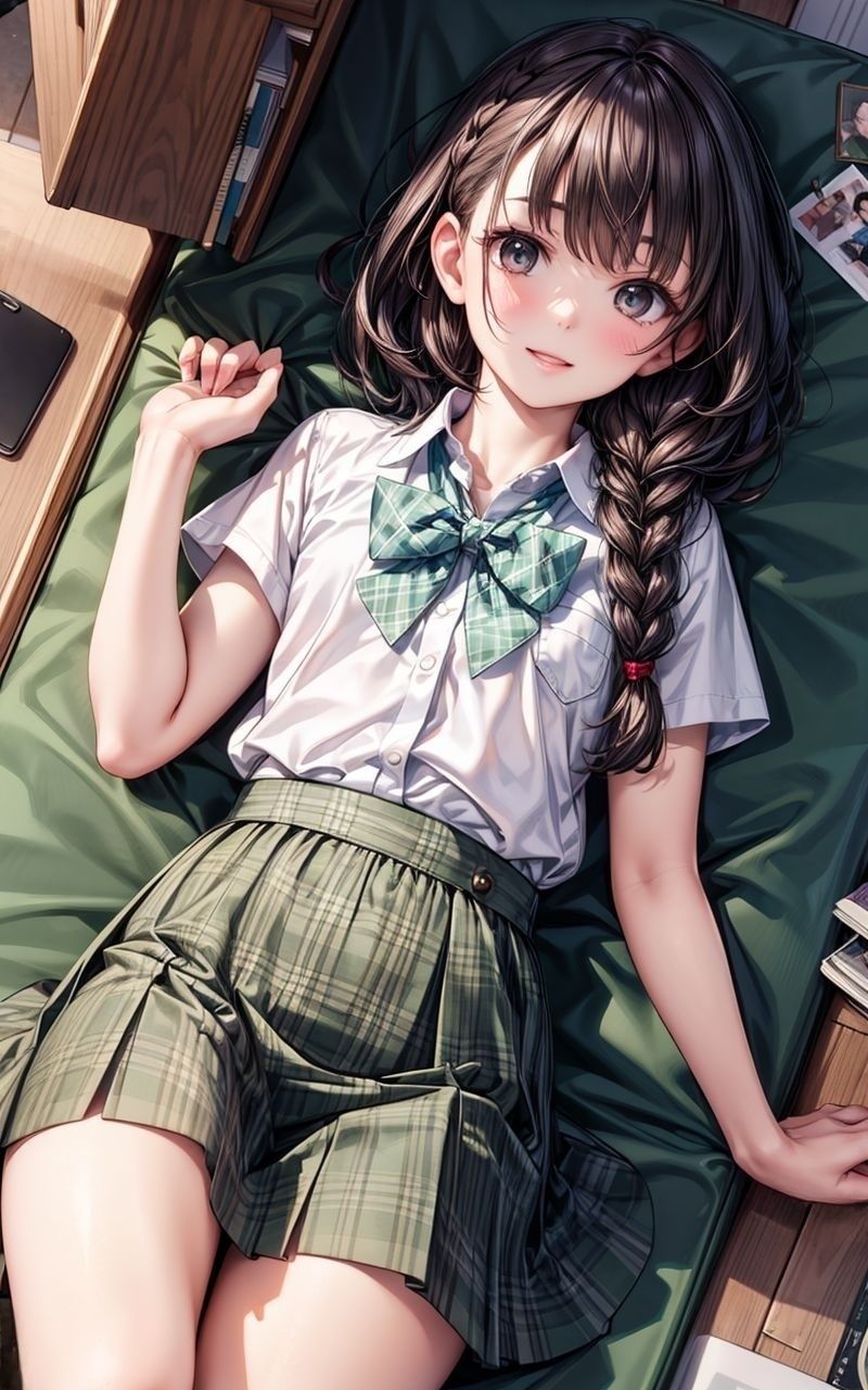 サンプル画像2:グラビア＆裏画像 JKアイドル 加藤りか(AIらぼんぬ) [d_394892]