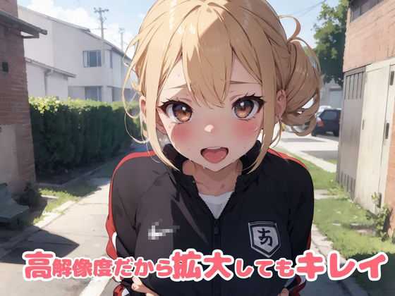 サンプル画像1:淫乱部活少女と野外で青姦してみた(制服美少女学園) [d_394920]