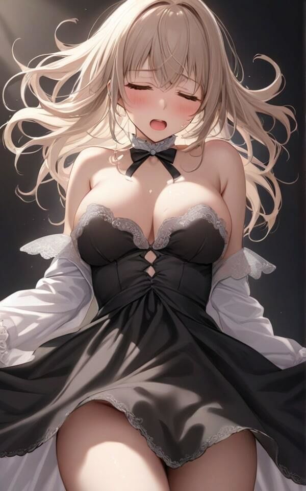 サンプル画像4:巨乳美女の攻めたドレス！(半熟プリン) [d_394923]