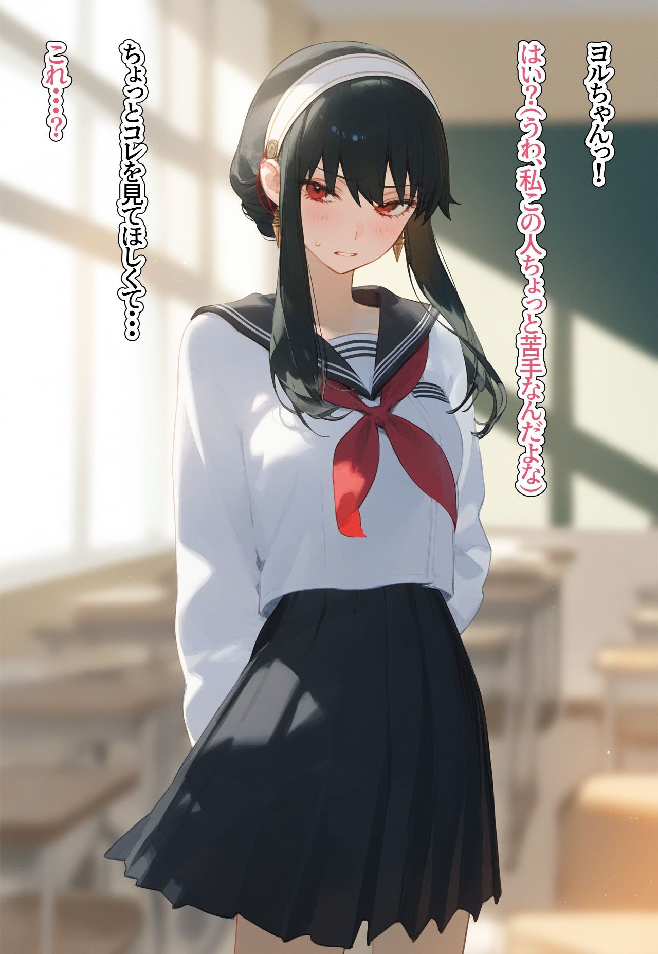 サンプル画像2:？催◯寝取？〜催◯アプリでクラスのヒロイン寝取りたい〜ヨ◯ 編(ロロロガール) [d_394952]