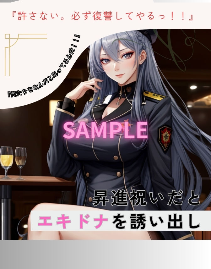 サンプル画像3:（動画付き）上官エキドナ 監禁・拘束編 生意気なエリート女兵士にわからせエッチ(くりきんとん) [d_394954]