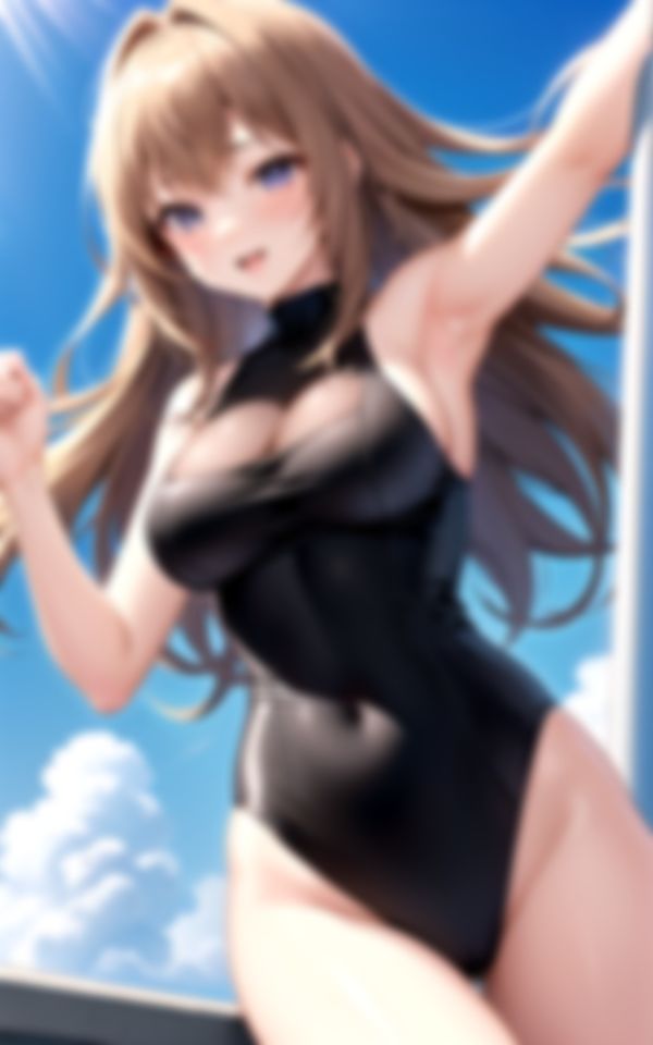 サンプル画像6:美女のワレメを見てみたい(淫乱の海) [d_394960]