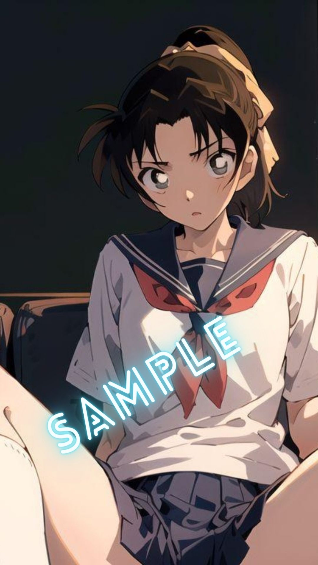 サンプル画像1:名探偵コ◯ン 遠山◯葉風 画像集(パンティー旅情) [d_394962]