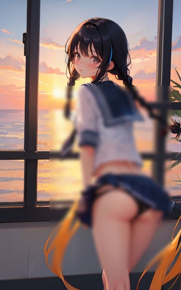 サンプル画像3:絶対パンツ見えてるでしょ(Chu-Cream) [d_394982]