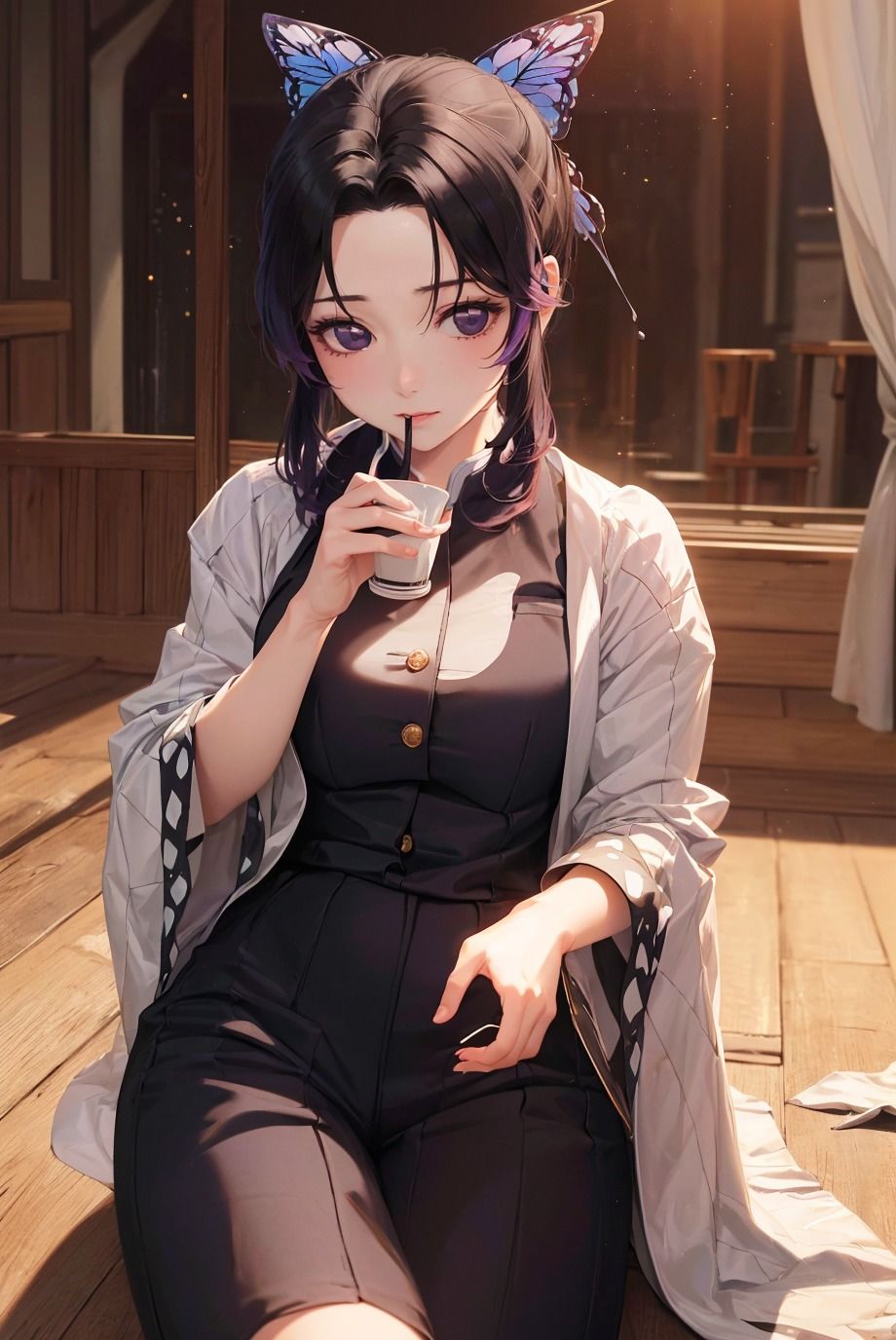 サンプル画像1:【鬼〇の刃】胡蝶し〇ぶの写真集(DJart_ISUKO) [d_394988]