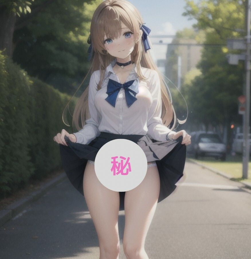 サンプル画像4:お金を払うのでパンチラ撮らせて くれませんか 〜JKのパンチラと白い太ももは ぼくらの活力源〜(へるまんこ・へっせ) [d_395019]