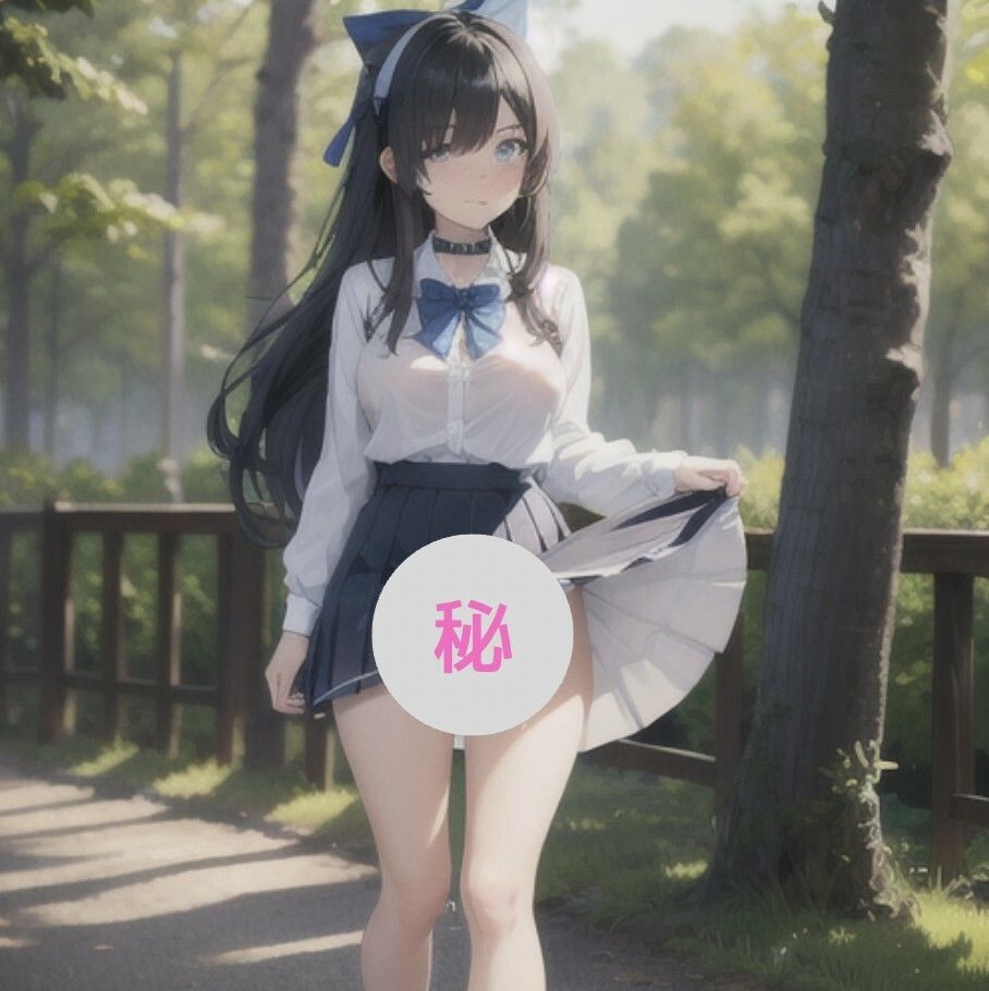 サンプル画像5:お金を払うのでパンチラ撮らせて くれませんか 〜JKのパンチラと白い太ももは ぼくらの活力源〜(へるまんこ・へっせ) [d_395019]