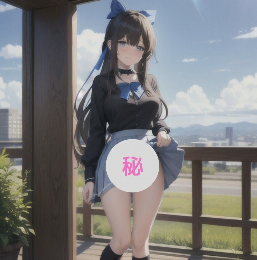 サンプル画像6:お金を払うのでパンチラ撮らせて くれませんか 〜JKのパンチラと白い太ももは ぼくらの活力源〜(へるまんこ・へっせ) [d_395019]