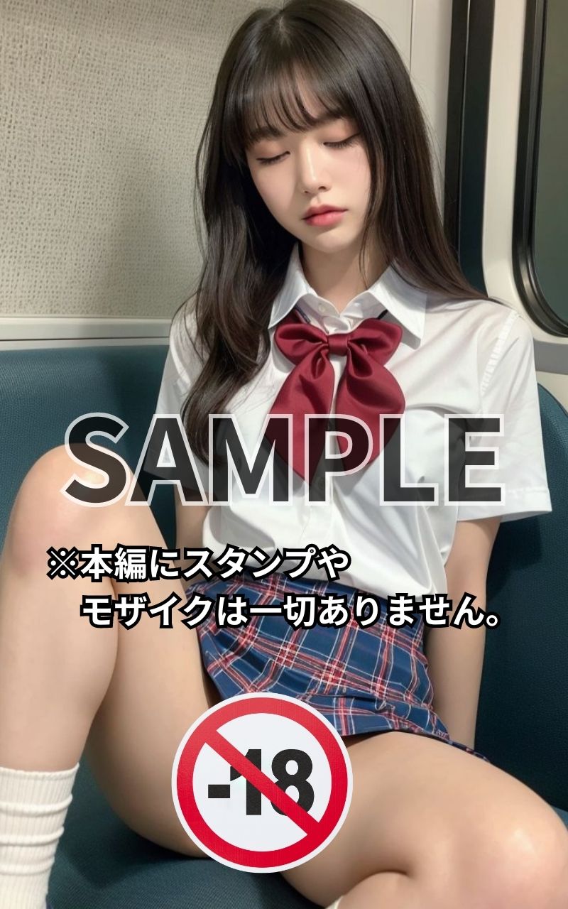 サンプル画像1:僕の眼の前で股を開いて爆睡していた 女子◯生の写真をネットに晒しますwww(TAKUYA@AI BEAUTY CREATOR) [d_395070]