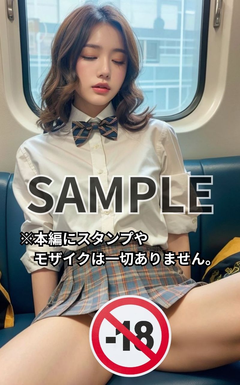 サンプル画像2:僕の眼の前で股を開いて爆睡していた 女子◯生の写真をネットに晒しますwww(TAKUYA@AI BEAUTY CREATOR) [d_395070]