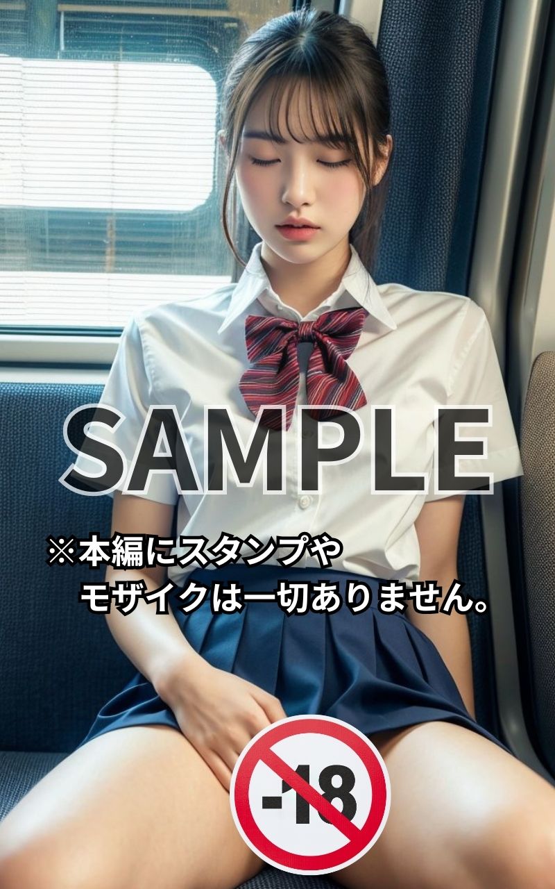 サンプル画像3:僕の眼の前で股を開いて爆睡していた 女子◯生の写真をネットに晒しますwww(TAKUYA@AI BEAUTY CREATOR) [d_395070]