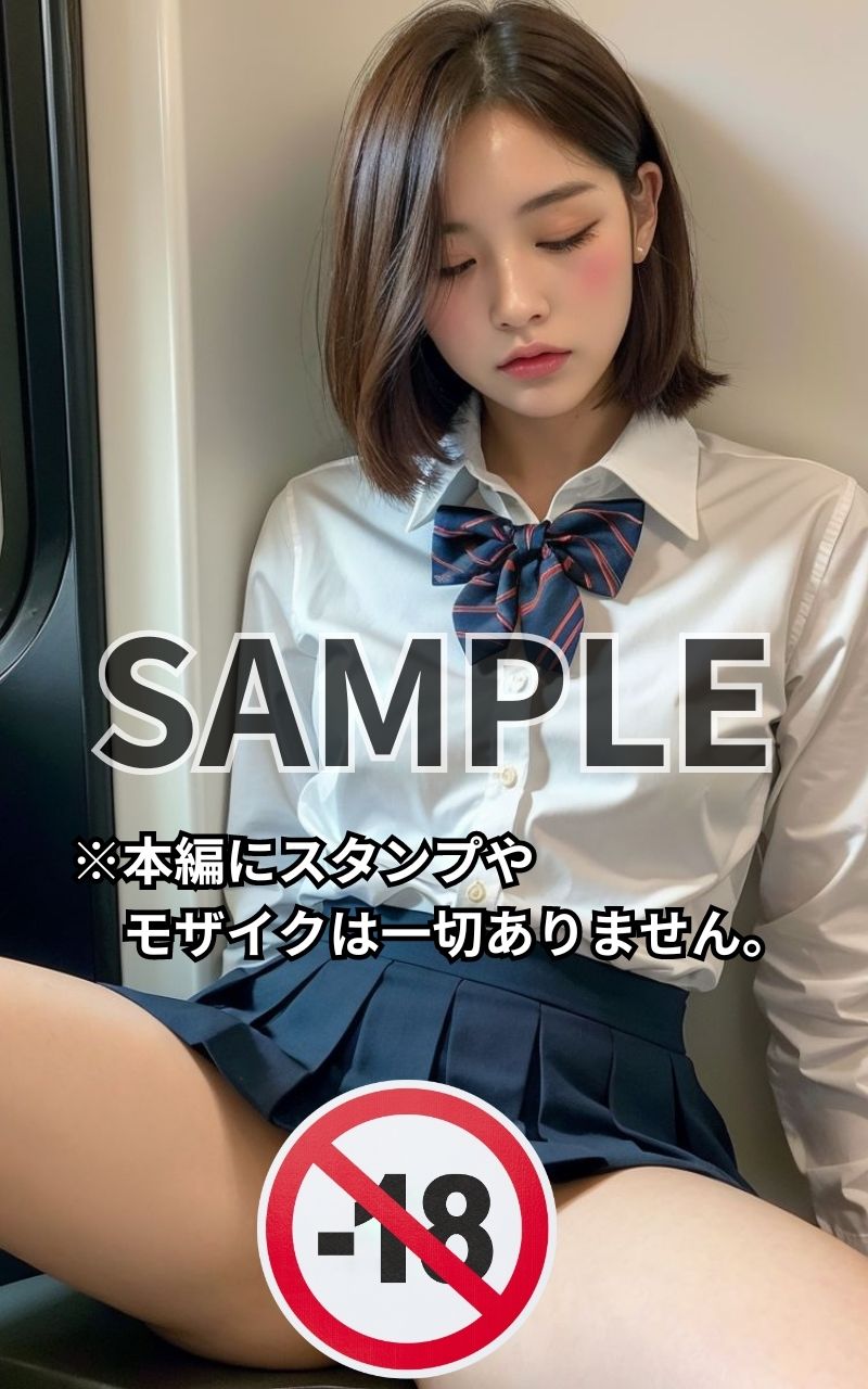 サンプル画像4:僕の眼の前で股を開いて爆睡していた 女子◯生の写真をネットに晒しますwww(TAKUYA@AI BEAUTY CREATOR) [d_395070]