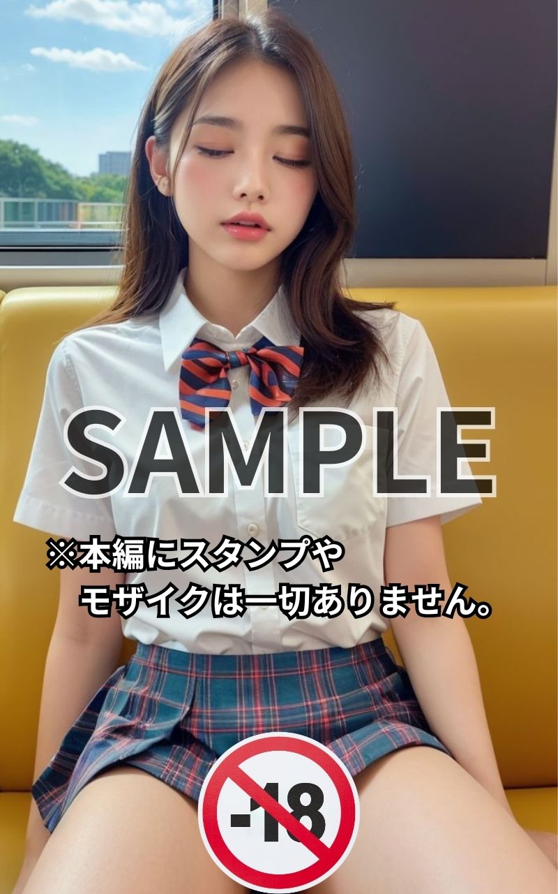 サンプル画像6:僕の眼の前で股を開いて爆睡していた 女子◯生の写真をネットに晒しますwww(TAKUYA@AI BEAUTY CREATOR) [d_395070]