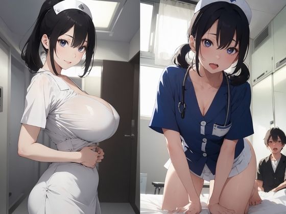 サンプル画像2:淫乱病棟ナースの誘惑入院生活(清純制服学園) [d_395077]