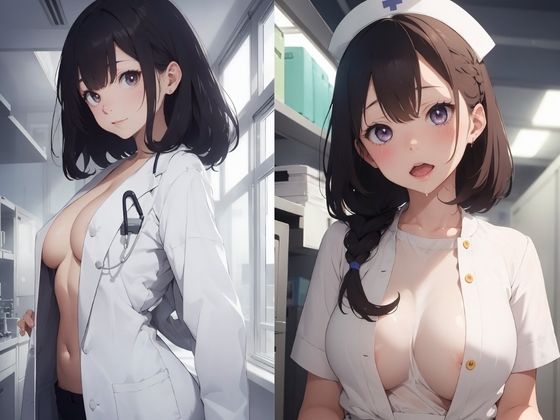 サンプル画像2:淫乱病棟えちえちナースの誘惑(制服美少女スタジオ) [d_395078]