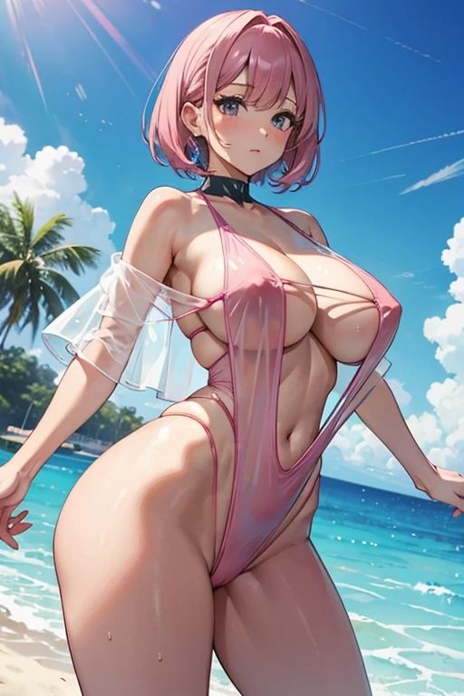 サンプル画像5:濡れ透け水着催●女子写真集1(fundreamer) [d_395099]