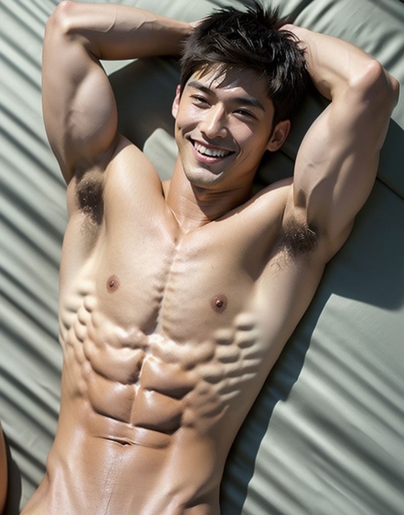 フィジーク男子の寝起きショットの画像3