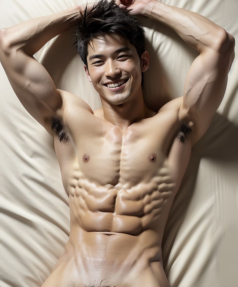 フィジーク男子の寝起きショットの画像5
