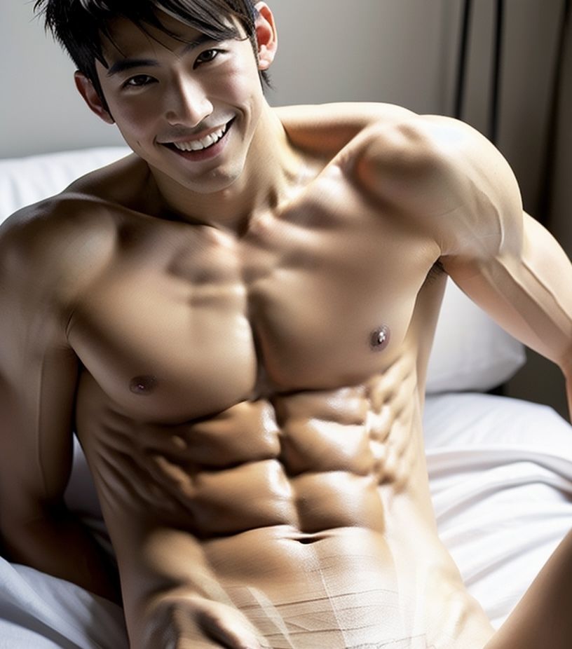 フィジーク男子の寝起きショットの画像7