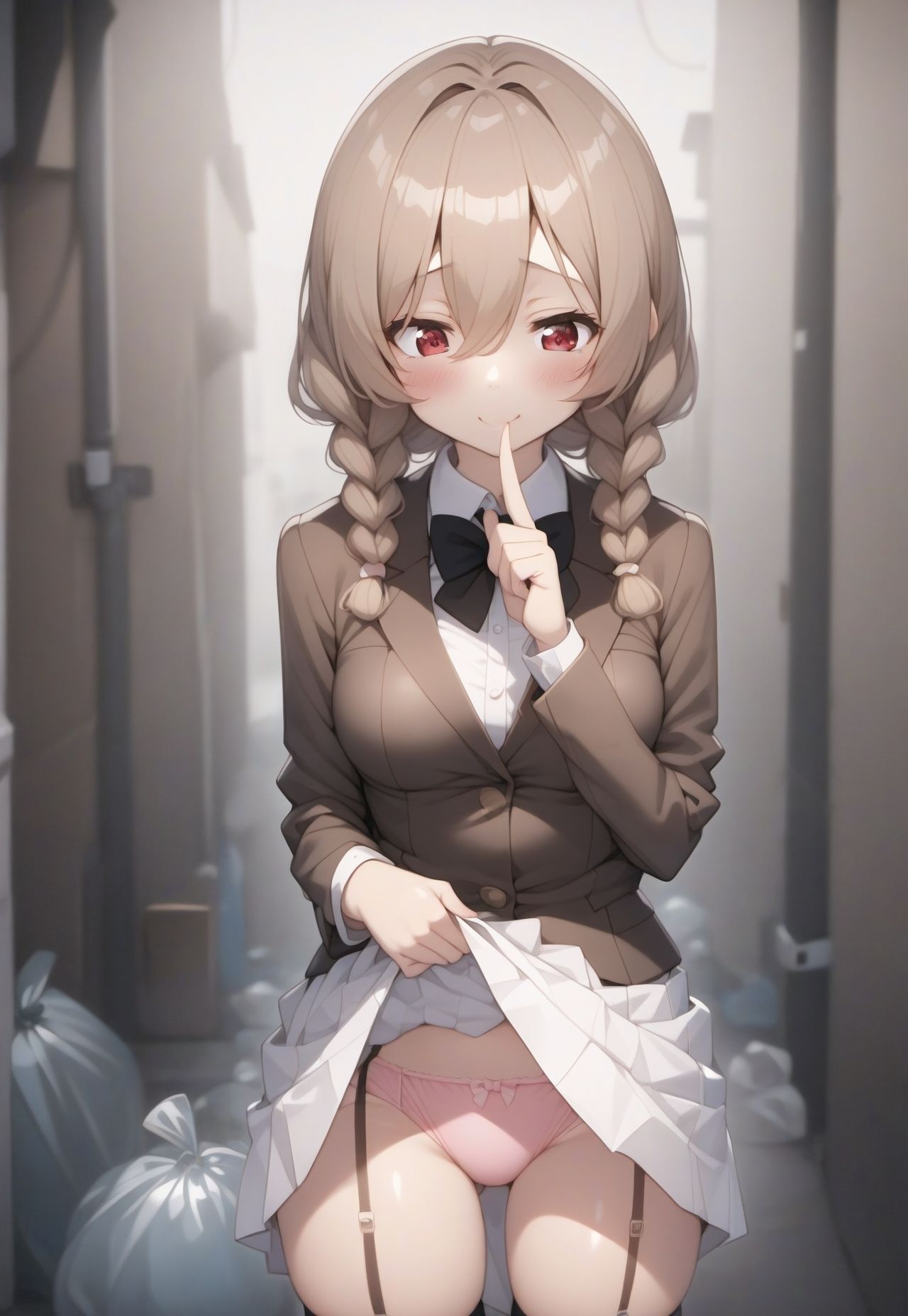 サンプル画像2:制服女学生はド変態！(金柑ファーム) [d_395164]