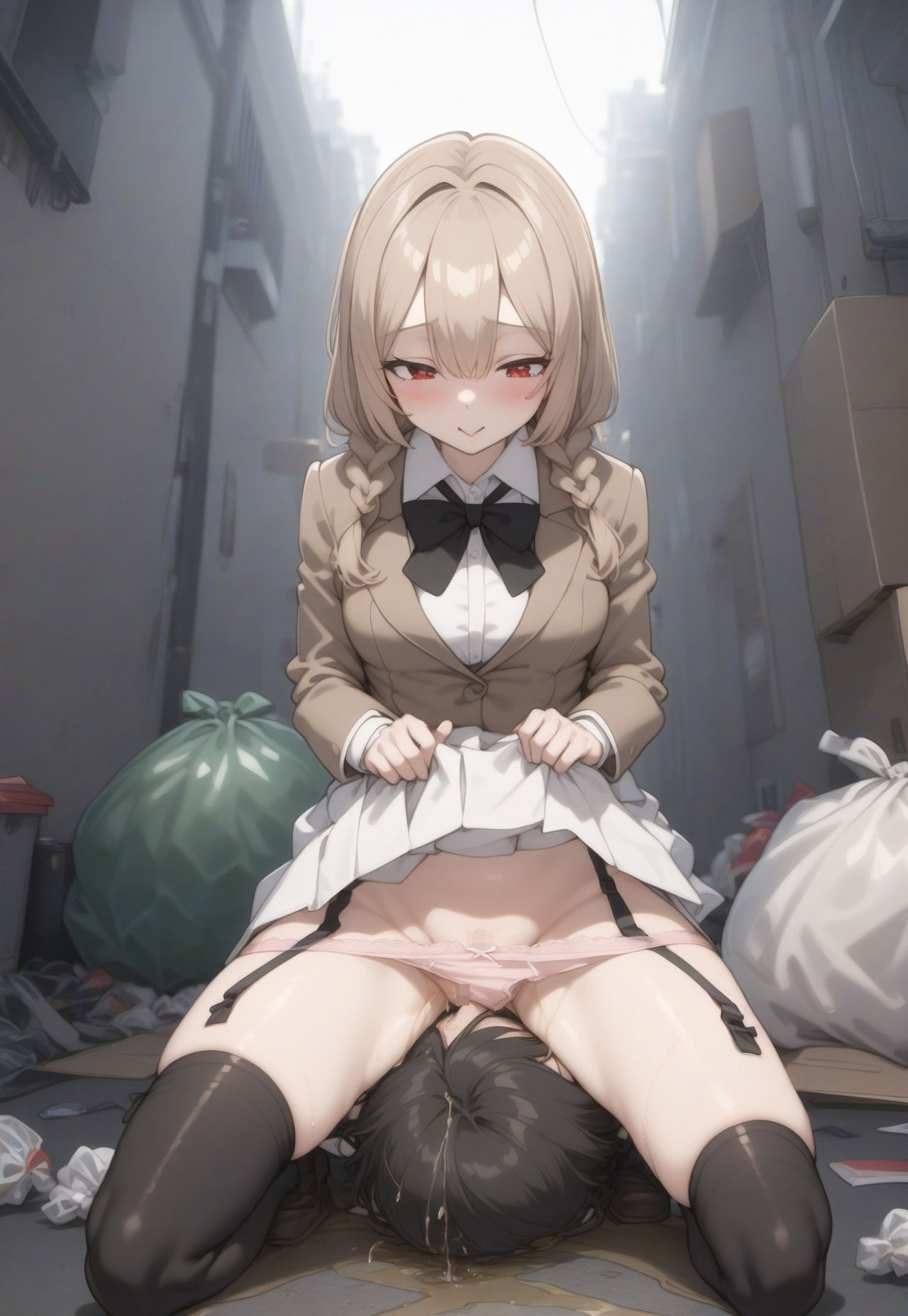 サンプル画像4:制服女学生はド変態！(金柑ファーム) [d_395164]