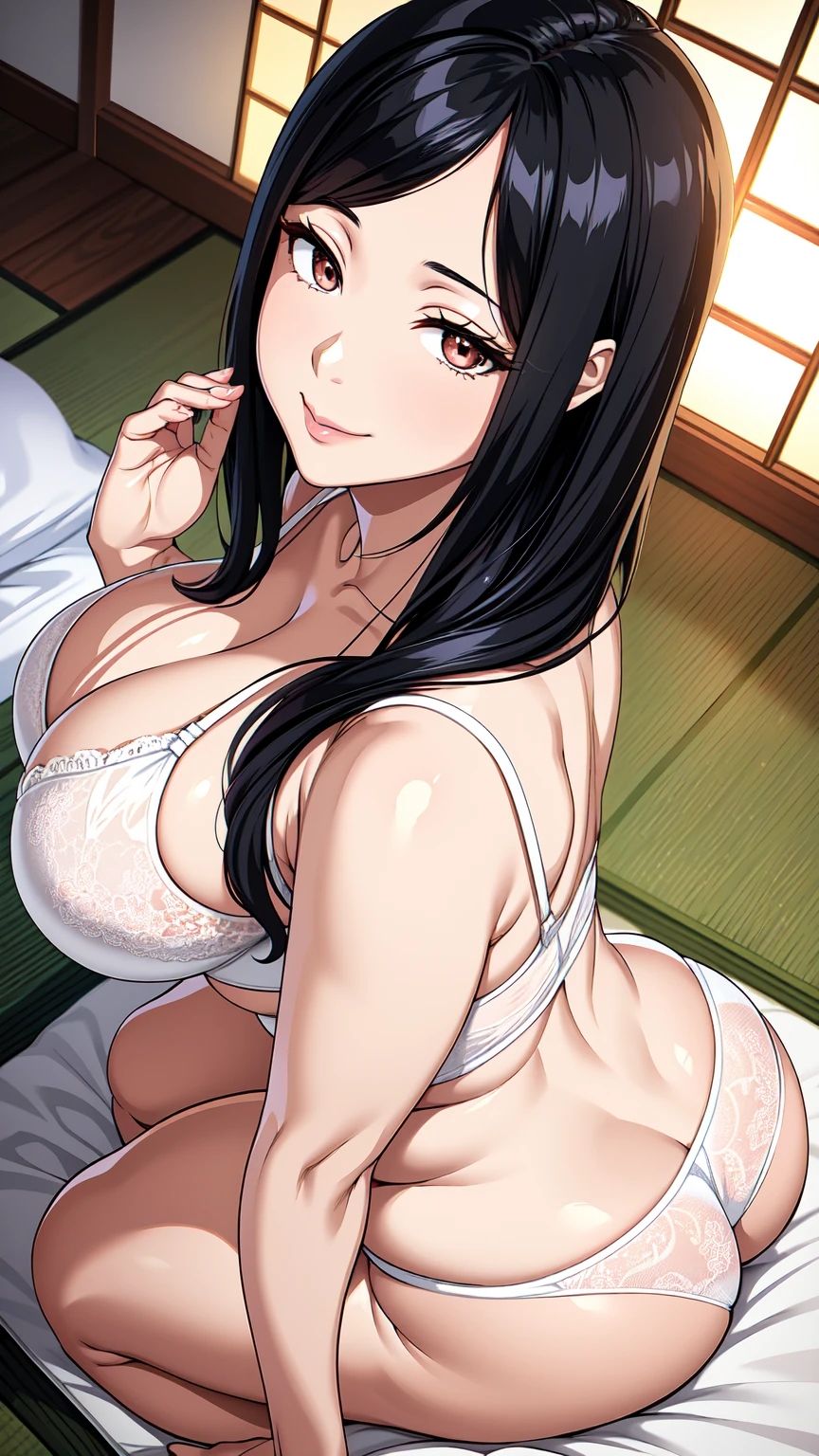 サンプル画像5:下着美女【理想イラスト美女図鑑】(もしもAIdol) [d_395230]