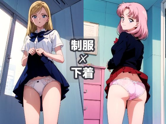 サンプル画像1:アニメ作画女子-セーラー◯ーン風-(五本木ポメ) [d_395244]