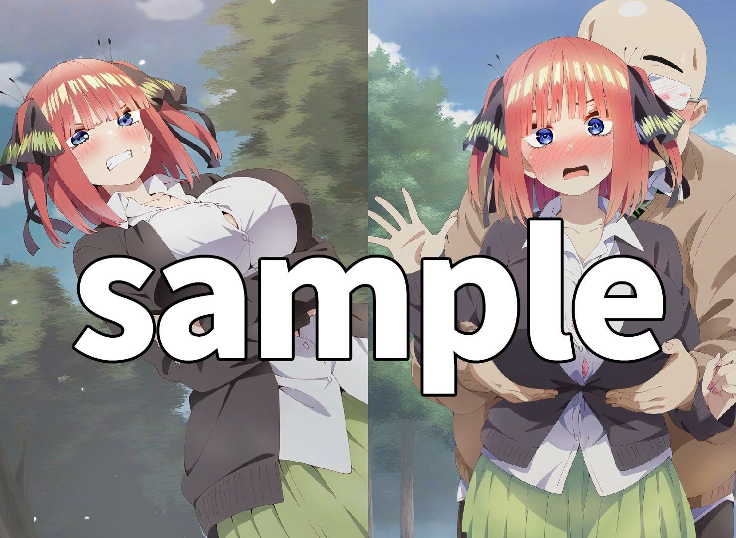 サンプル画像1:野生少女 中野〇乃 快楽堕ち画像集(わんだふぉおAI) [d_395254]