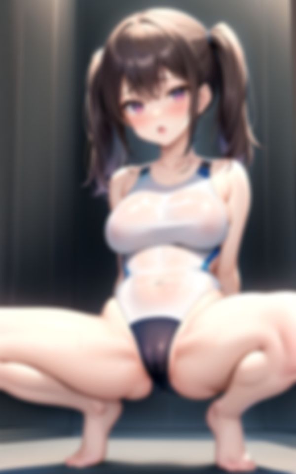 サンプル画像5:先輩のM字開脚(ファンタジーフレームズフォージ) [d_395301]